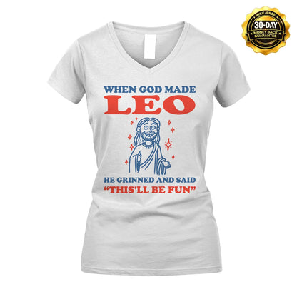 When God Made Name He Grinned And Said... LEO M1-1