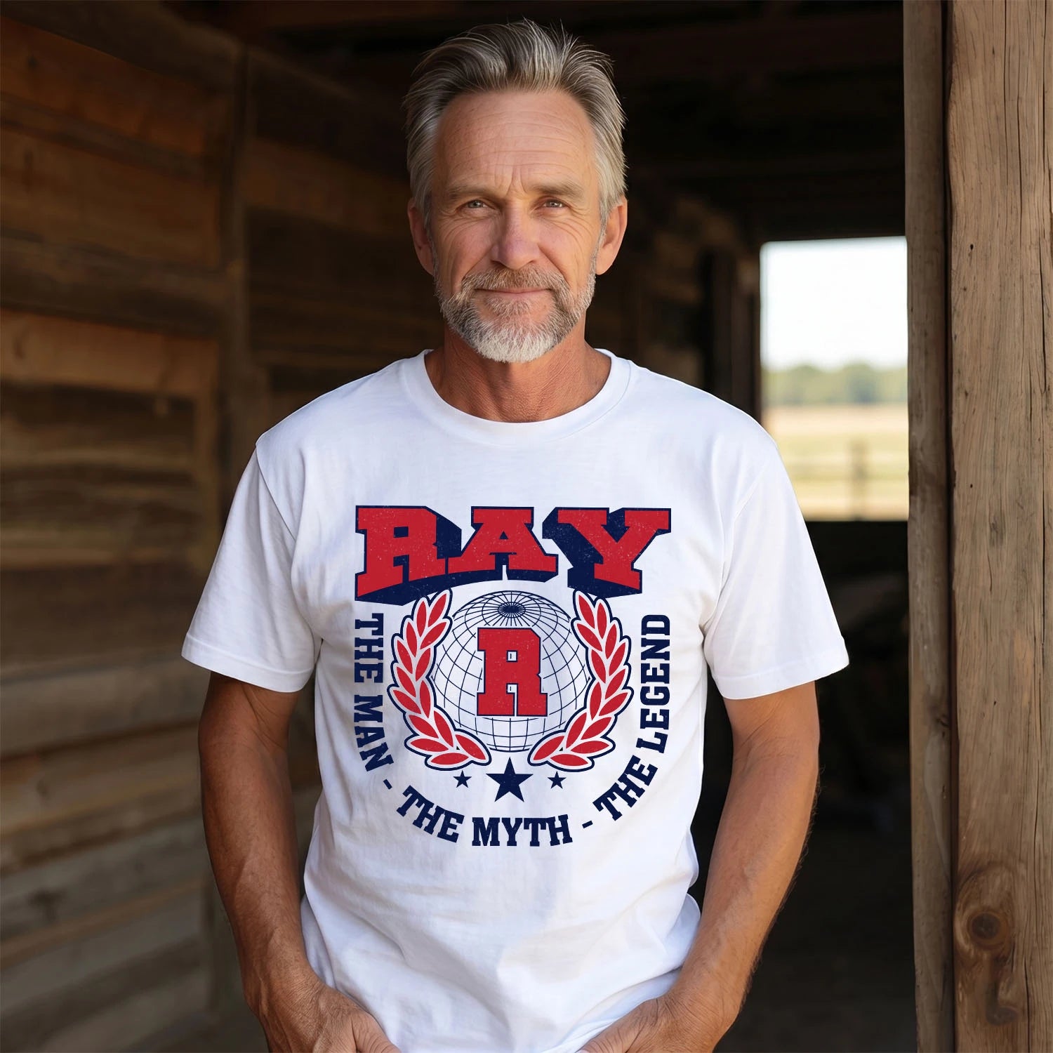 The Man The Myth The Legend Logo Shirt RAY M1-30