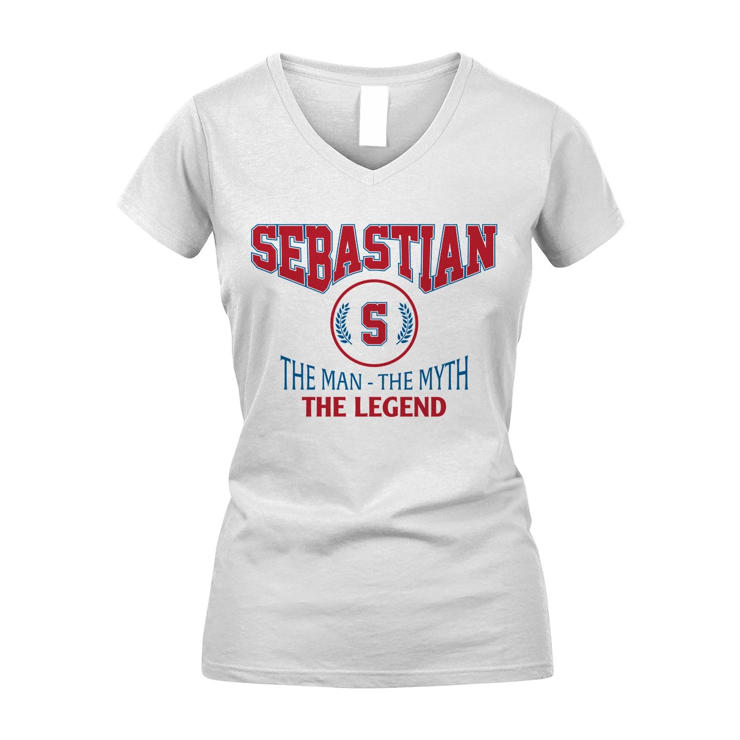 The Man The Myth The Legend Jet Style Shirt SEBASTIAN M1-9