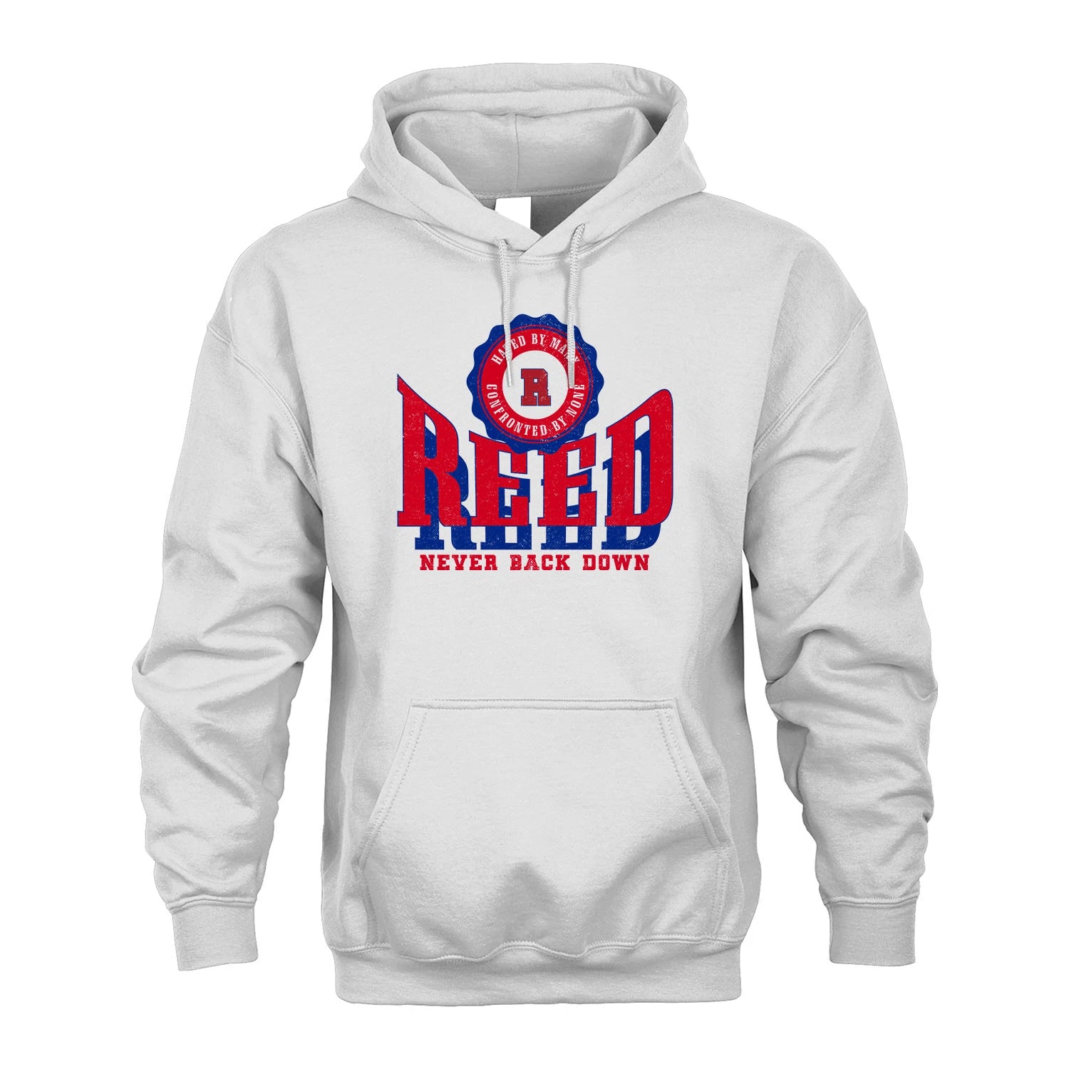 Your Name Never Back Down Shirt REED M1-33