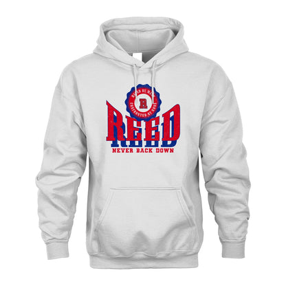 Your Name Never Back Down Shirt REED M1-33