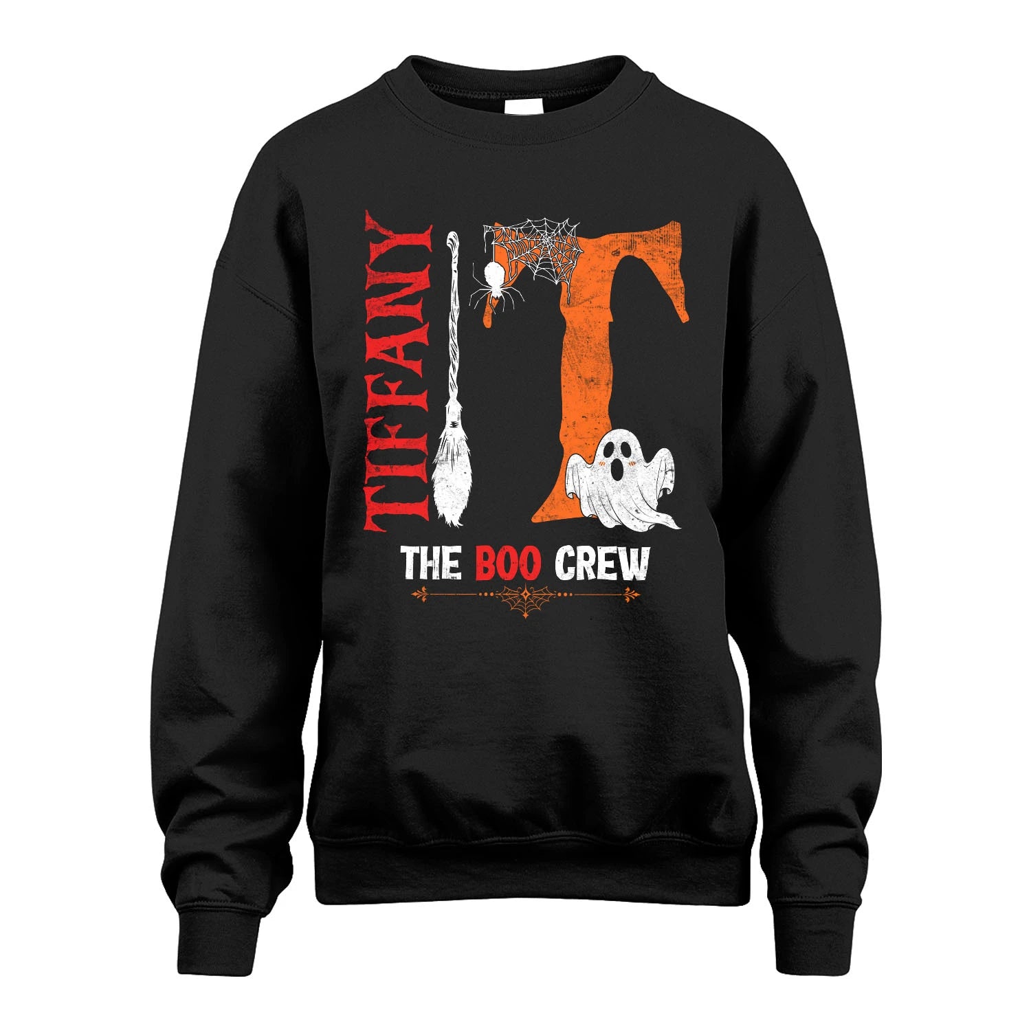 The Boo Crew Halloween With Your Name Shirt TIFFANY M1-23