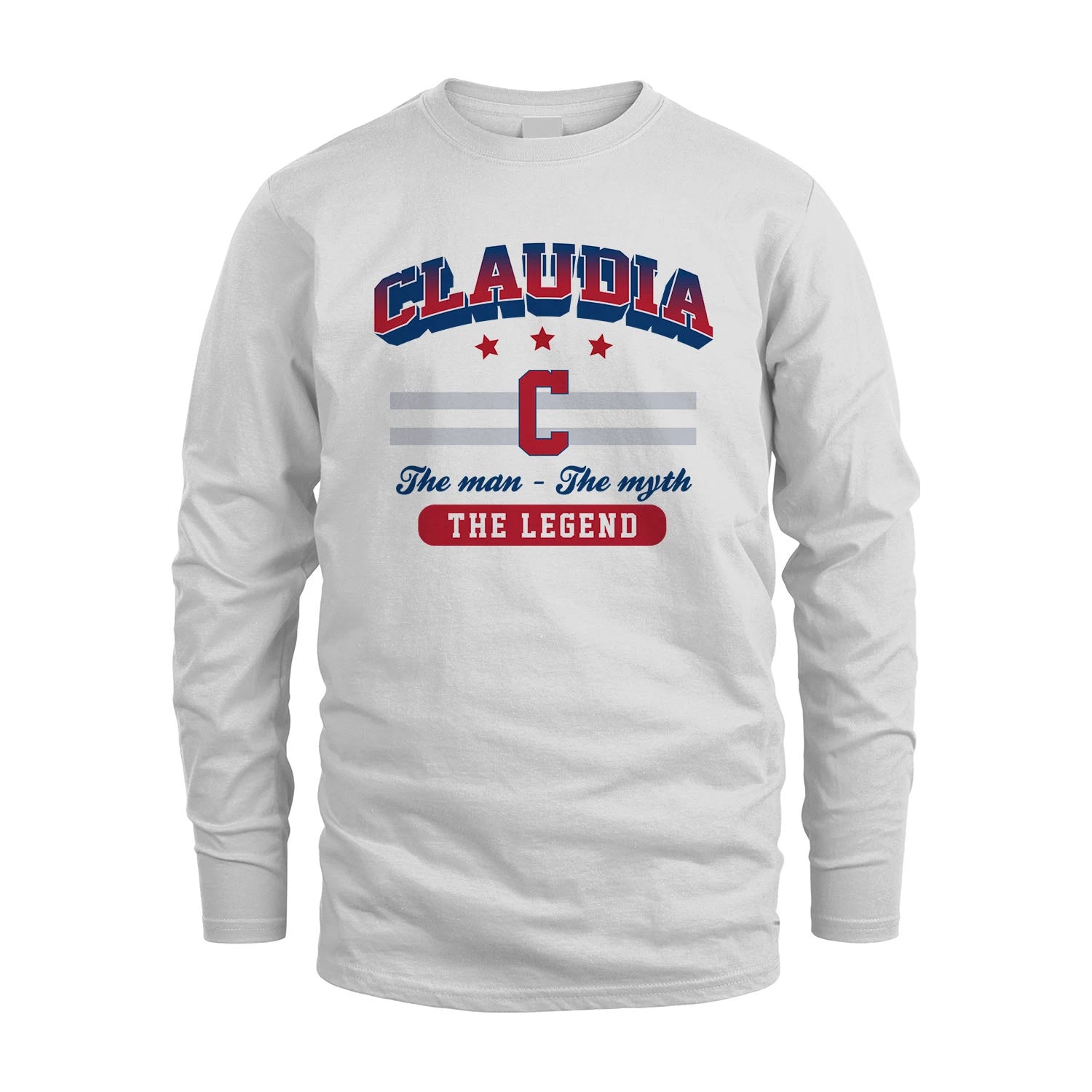 The Man The Myth The Legend With Your Name Shirt CLAUDIA M1-35