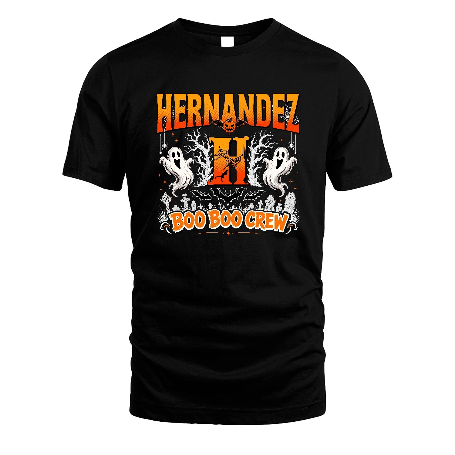 Boo Boo Crew Halloween Custom Name Shirt HERNANDEZ M1-28