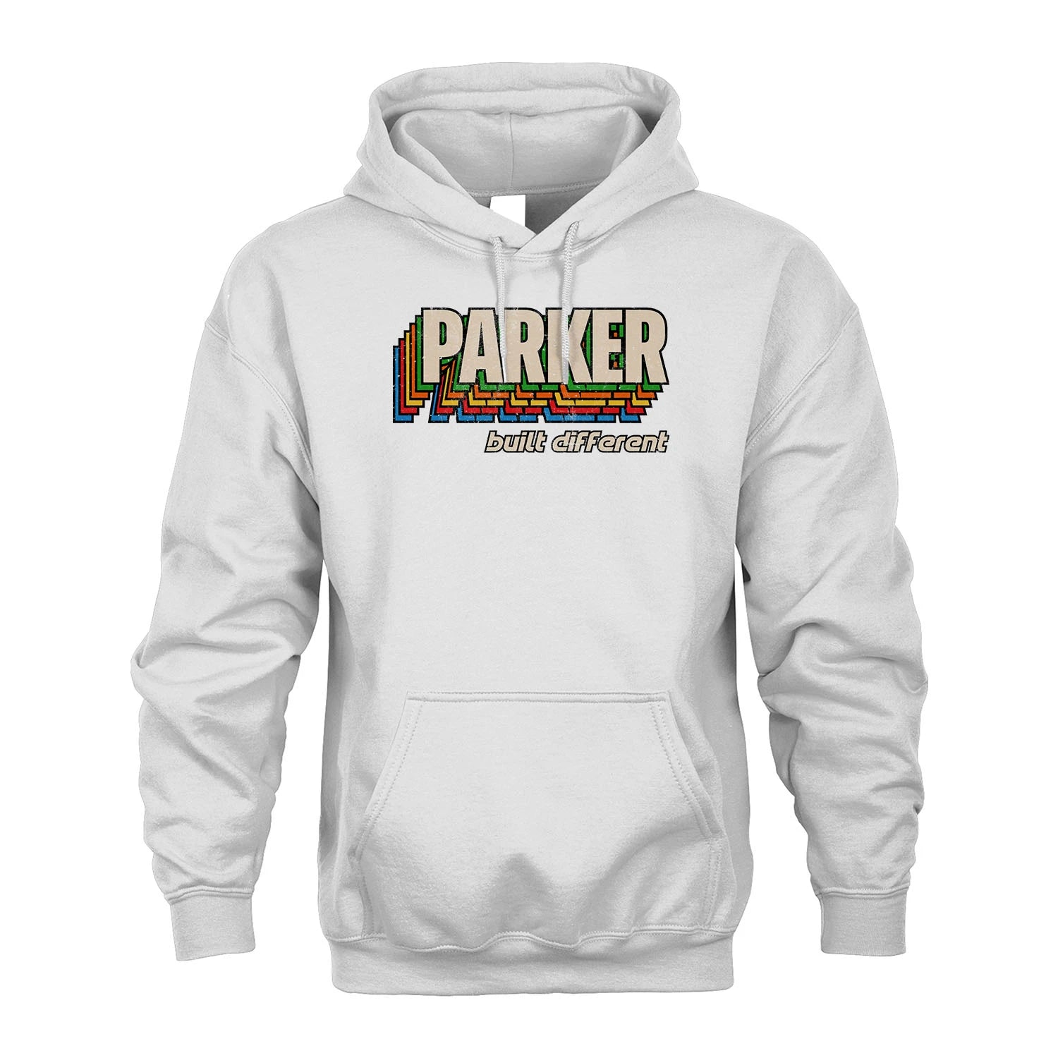 Your Name Built Different Retro Shirt PARKER M1-26