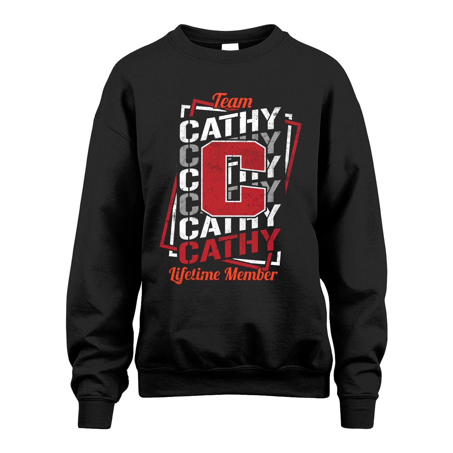 Team Your Name Lifetime Member Sporty Shirt CATHY M1-25