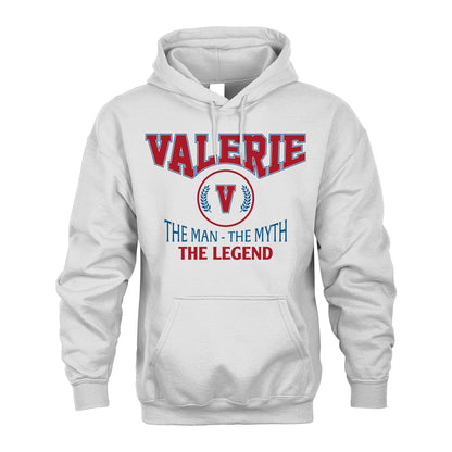 The Man The Myth The Legend Jet Style Shirt VALERIE M1-9