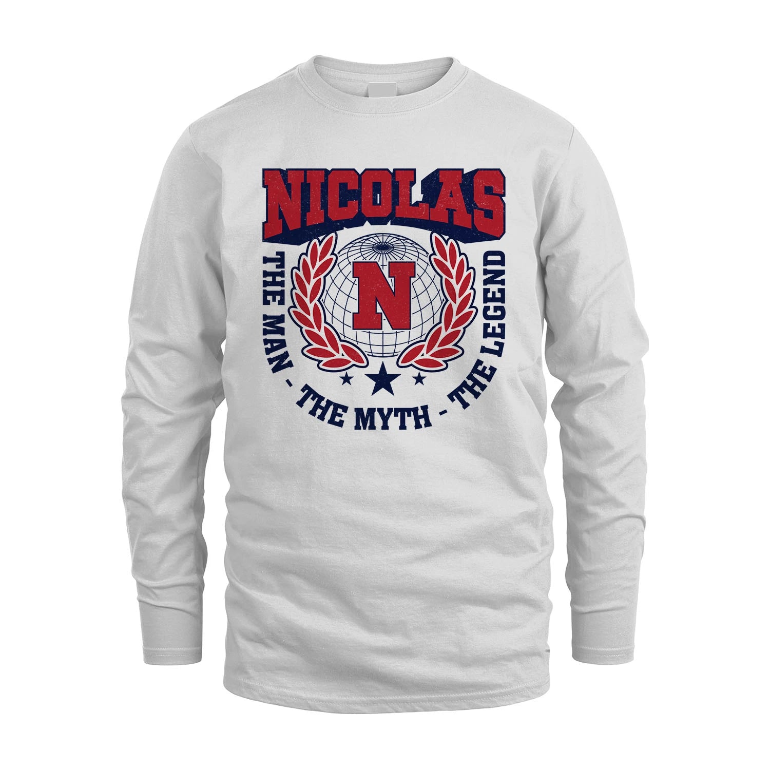 The Man The Myth The Legend Logo Shirt NICOLAS M1-30
