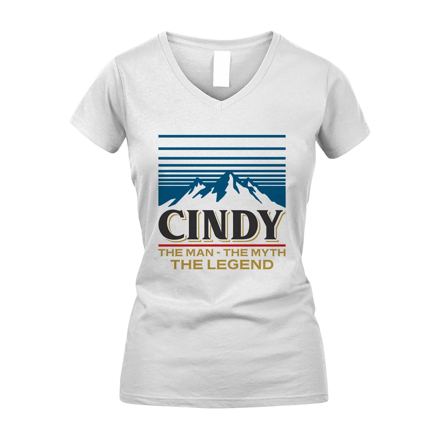 The Man The Myth The Legend Vintage Mountain Shirt CINDY M1-19