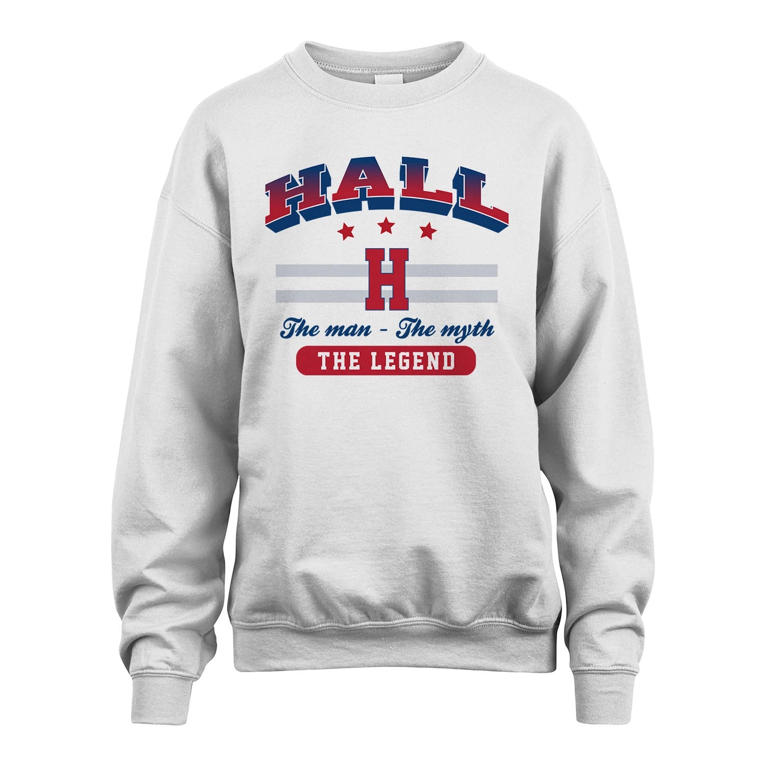The Man The Myth The Legend With Your Name Shirt HALL M1-35