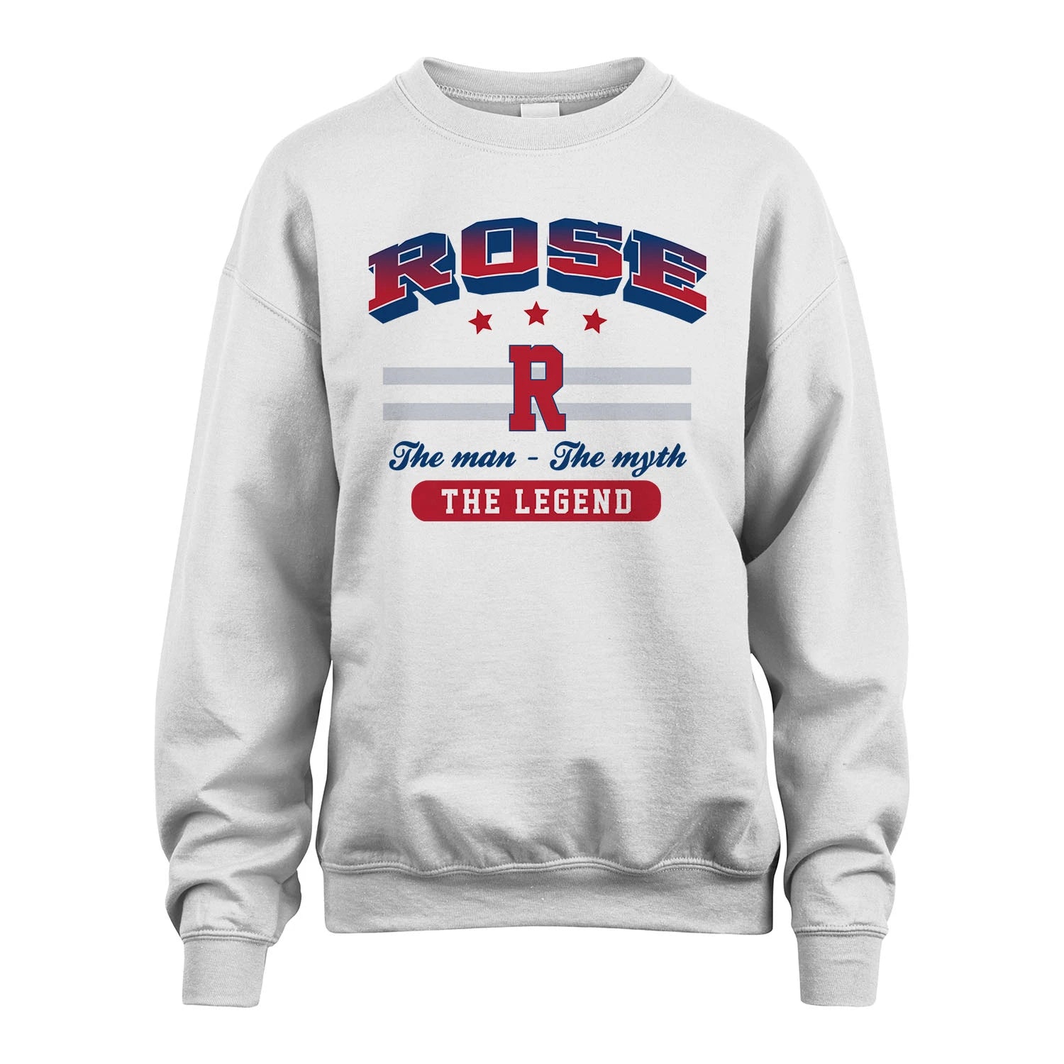 The Man The Myth The Legend With Your Name Shirt ROSE M1-35