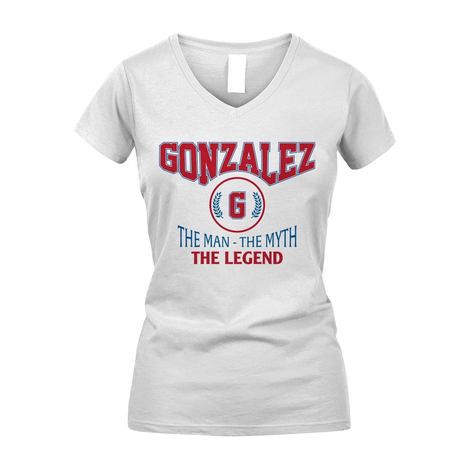 The Man The Myth The Legend Jet Style Shirt GONZALEZ M1-9