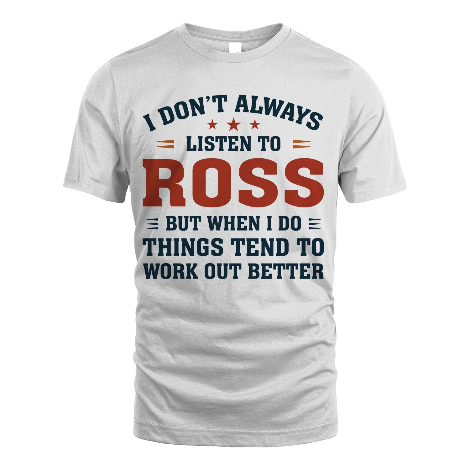 I Don't Always Listen To... ROSS M1-2