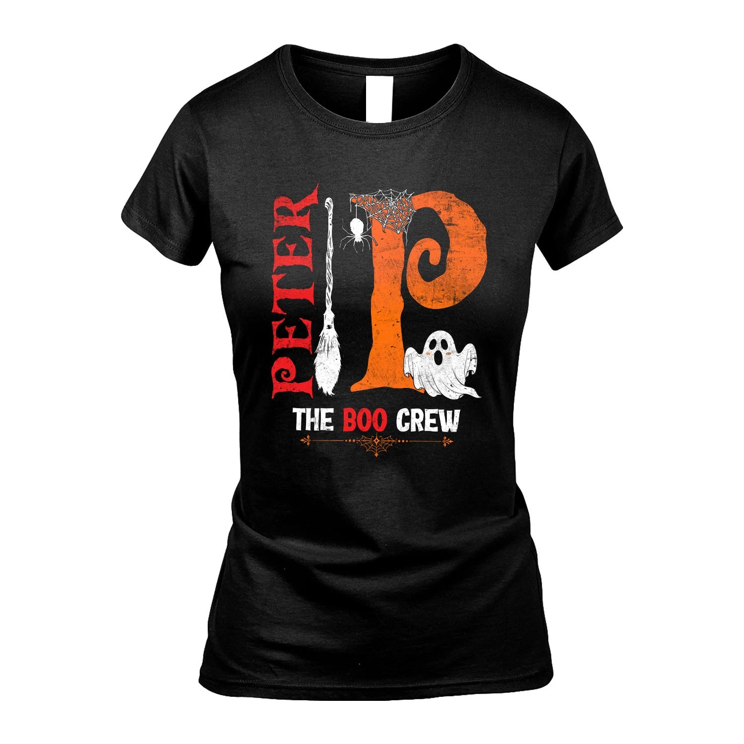 The Boo Crew Halloween With Your Name Shirt PETER M1-23