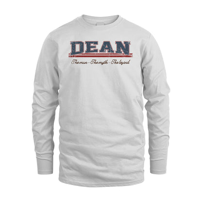 The Man The Myth The Legend Vintage Shirt DEAN M1-6
