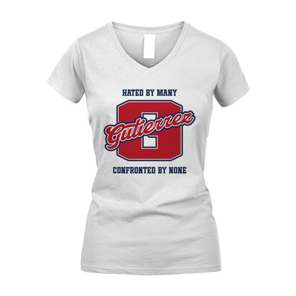 Hated By Many Confronted By None Personalized Name Shirt GUTIERREZ M1-8