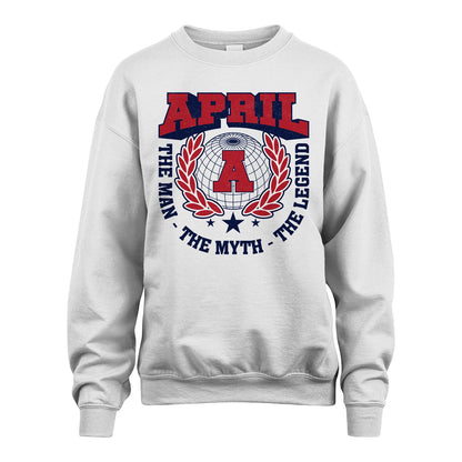 The Man The Myth The Legend Logo Shirt APRIL M1-30