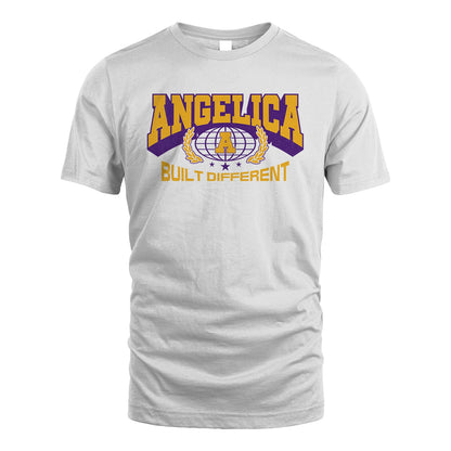 Your Name Built Different Sporty Shirt ANGELICA M1-32