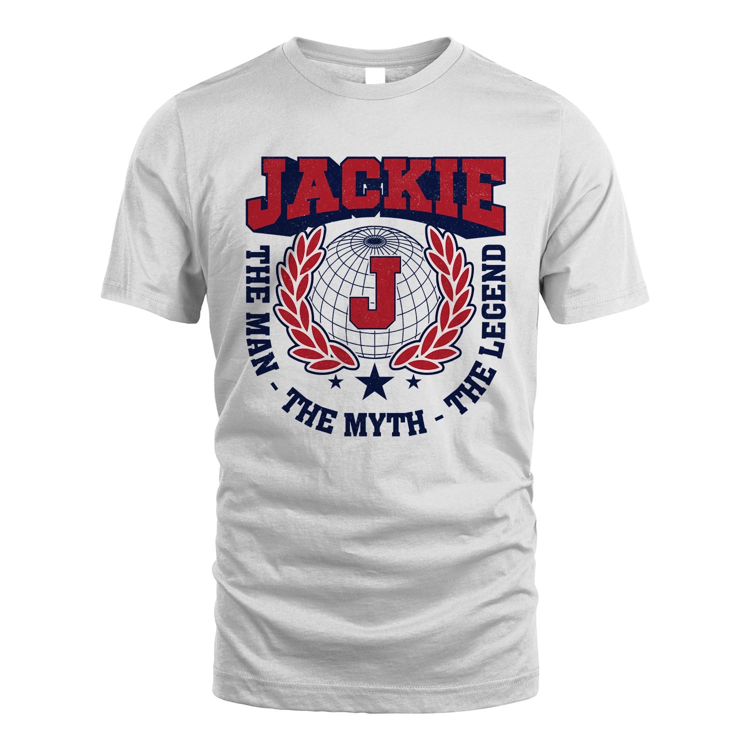The Man The Myth The Legend Logo Shirt JACKIE M1-30