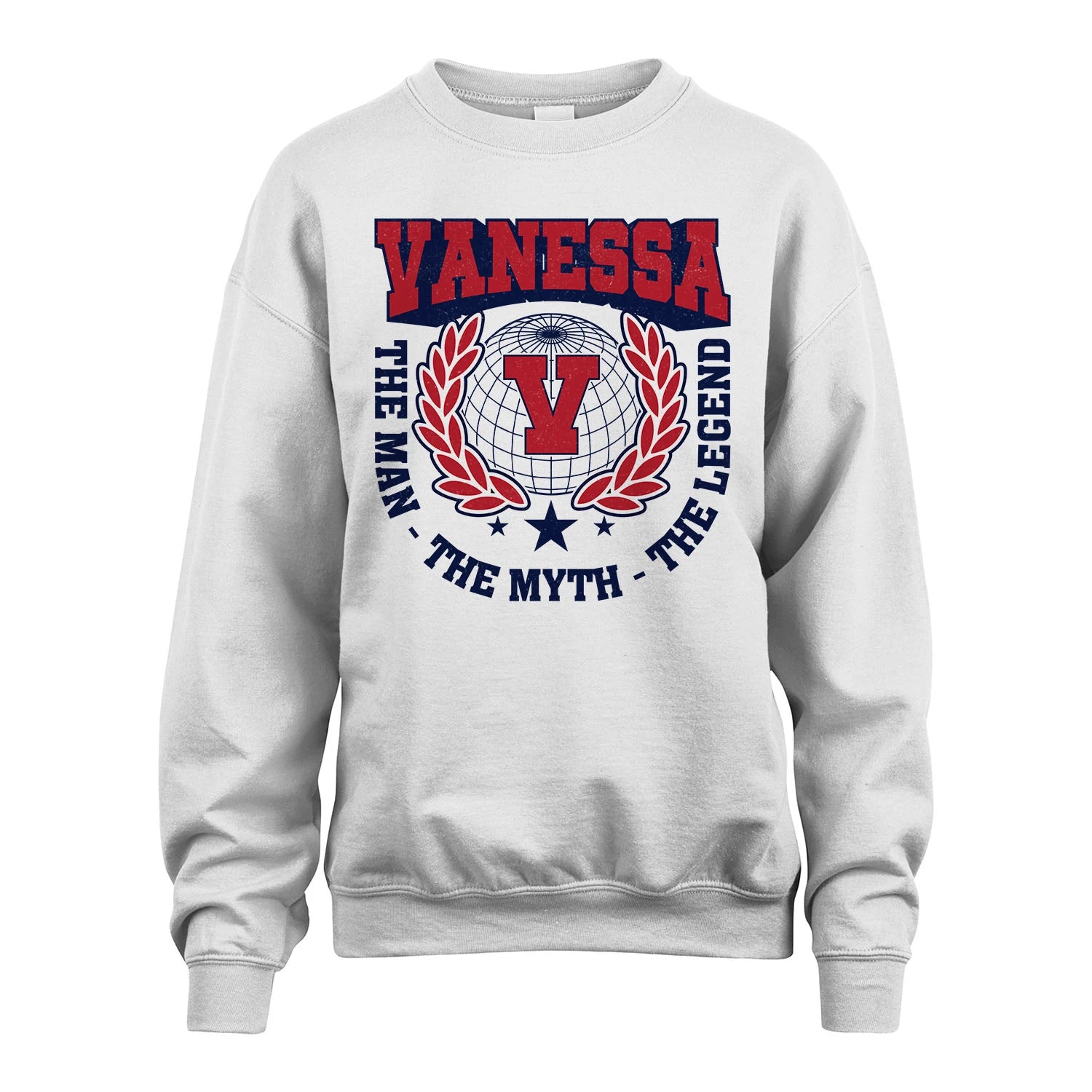 The Man The Myth The Legend Logo Shirt VANESSA M1-30