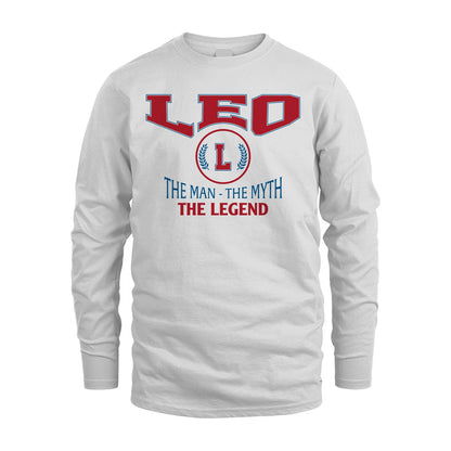 The Man The Myth The Legend Jet Style Shirt LEO M1-9