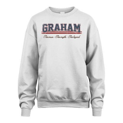 The Man The Myth The Legend Vintage Shirt GRAHAM M1-6