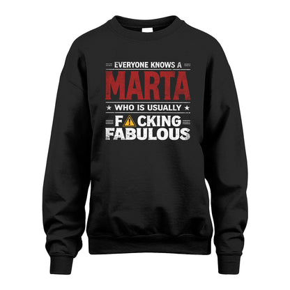 MARTA 13K1-565 Everyone Know A/An Name Who Is Usually...