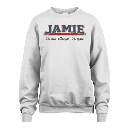 The Man The Myth The Legend Vintage Shirt JAMIE M1-6