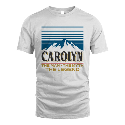 The Man The Myth The Legend Vintage Mountain Shirt CAROLYN M1-19