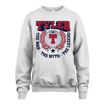 The Man The Myth The Legend Logo Shirt TYLER M1-30