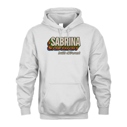 Your Name Built Different Retro Shirt SABRINA M1-26