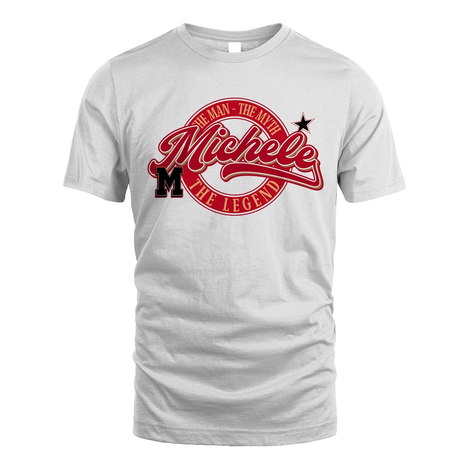 The Man The Myth The Legend Sporty Shirt MICHELE M1-14