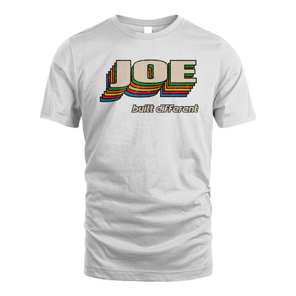 Your Name Built Different Retro Shirt JOE M1-26