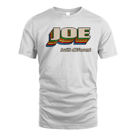 Your Name Built Different Retro Shirt JOE M1-26