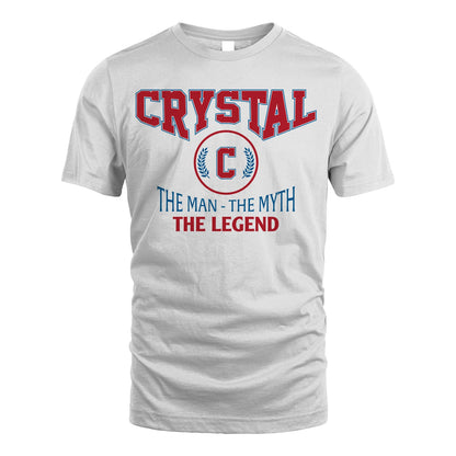 The Man The Myth The Legend Jet Style Shirt CRYSTAL M1-9
