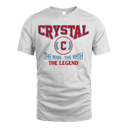The Man The Myth The Legend Jet Style Shirt CRYSTAL M1-9