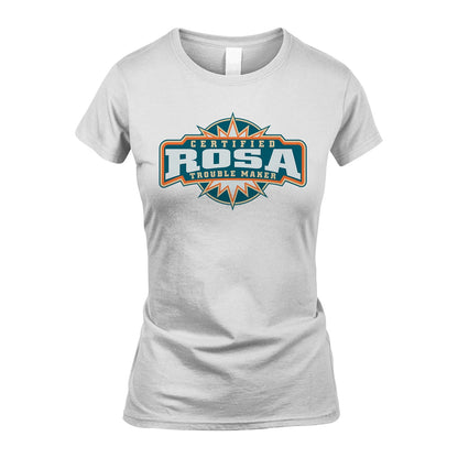 Certified Your Name Trouble Maker Shirt ROSA M1-36