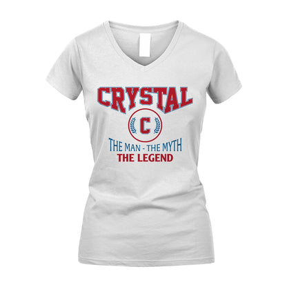 The Man The Myth The Legend Jet Style Shirt CRYSTAL M1-9