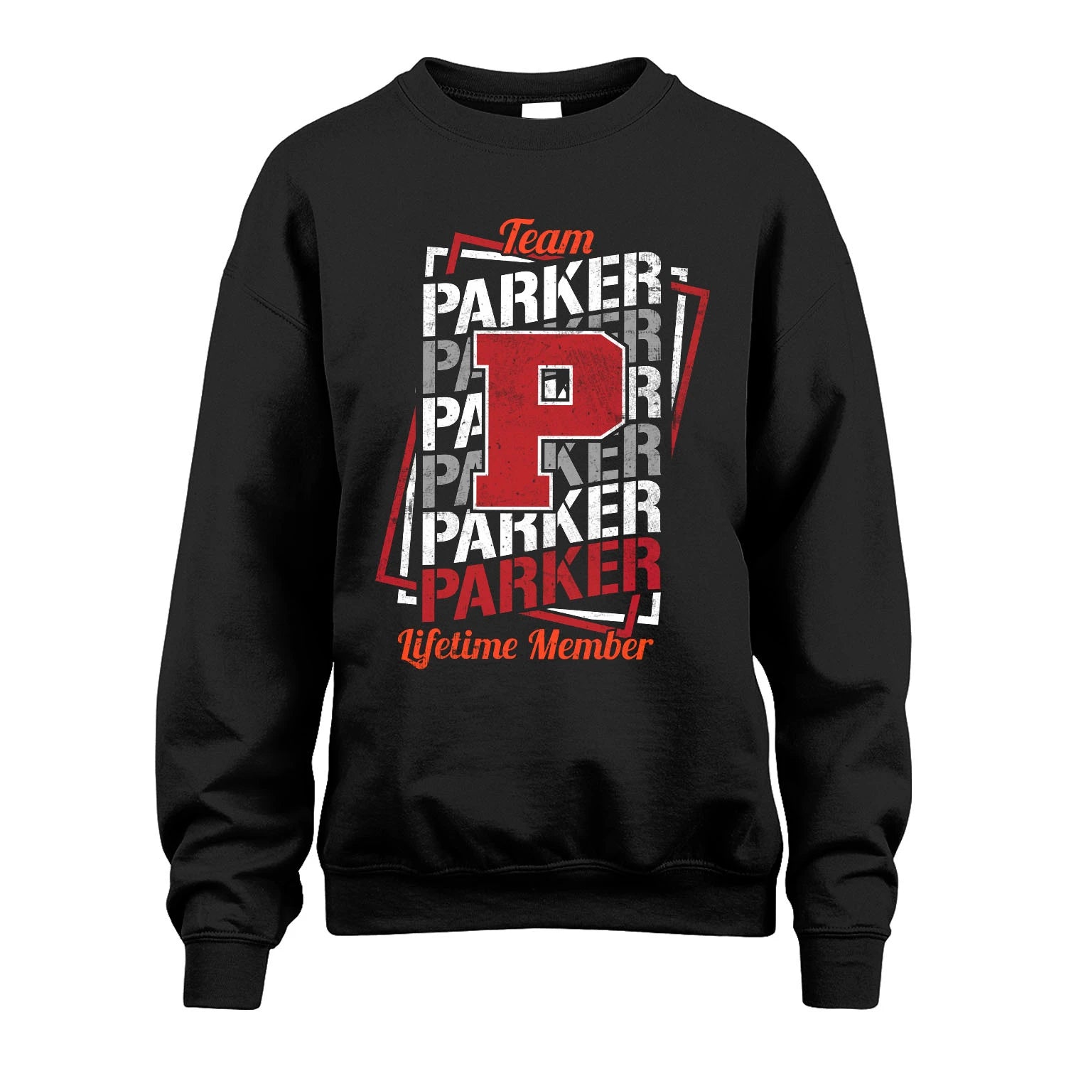 Team Your Name Lifetime Member Sporty Shirt PARKER M1-25