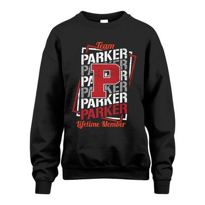 Team Your Name Lifetime Member Sporty Shirt PARKER M1-25