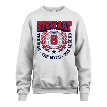 The Man The Myth The Legend Logo Shirt STEWART M1-30