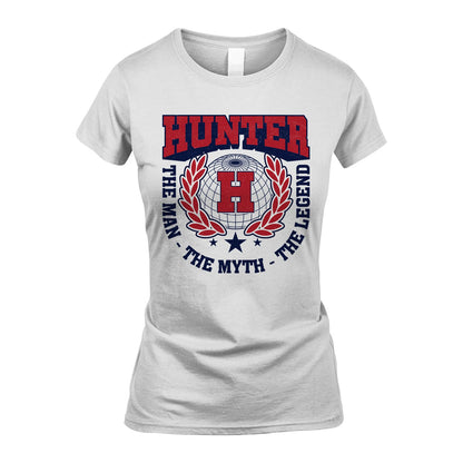 The Man The Myth The Legend Logo Shirt HUNTER M1-30