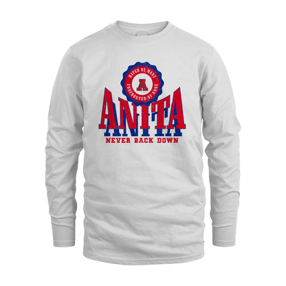 Your Name Never Back Down Shirt ANITA M1-33