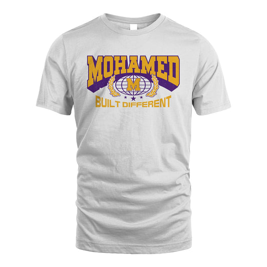 Your Name Built Different Sporty Shirt MOHAMED M1-32