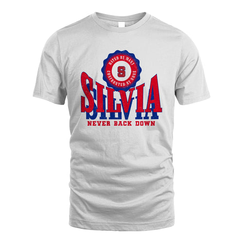 Your Name Never Back Down Shirt SILVIA M1-33
