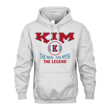 The Man The Myth The Legend Jet Style Shirt KIM M1-9