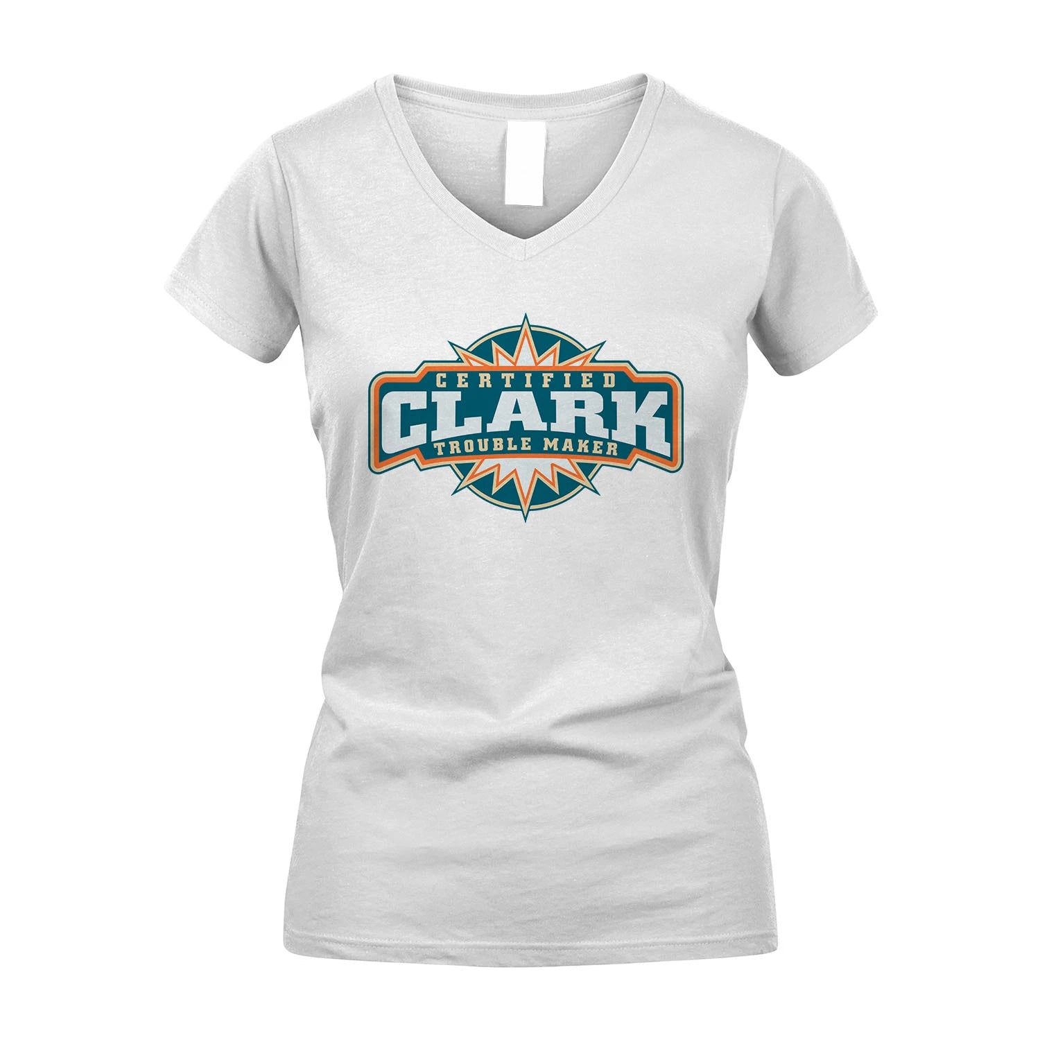 Certified Your Name Trouble Maker Shirt CLARK M1-36