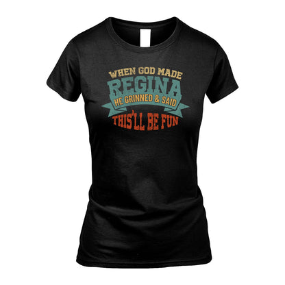 The Man The Myth The Legend Sporty Shirt REGINA M1-15
