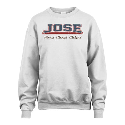 The Man The Myth The Legend Vintage Shirt JOSE M1-6