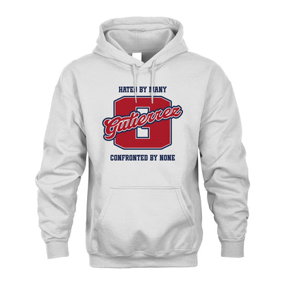 Hated By Many Confronted By None Personalized Name Shirt GUTIERREZ M1-8